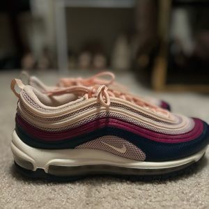 Womens Nike Air Max 97 'Plum Chalk' Sneakers Shoes Size 7 (921733-802)